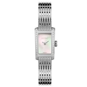 Authentic GUCCI – Women’s Mother of Pearl Diamond Dial