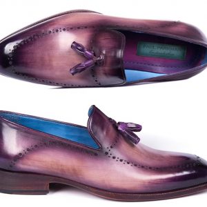 Paul Parkman Men’s Tassel Loafer Purple (ID#66T80-PRP)
