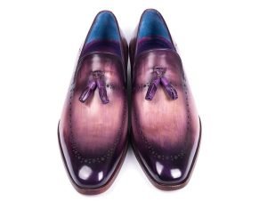 Paul Parkman Men’s Tassel Loafer Purple (ID#66T80-PRP)