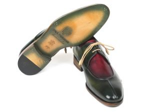 Paul Parkman Split Toe Men’s Multi-Color Derby Shoes (ID#8864MLT)