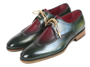 Paul Parkman Split Toe Men’s Multi-Color Derby Shoes (ID#8864MLT)