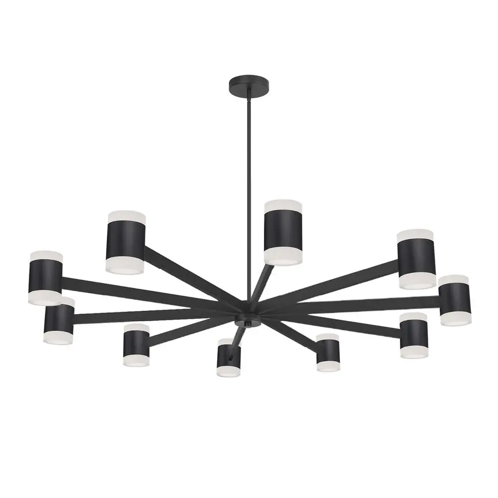 140W Chandelier, MB, FR Acrylic Diff