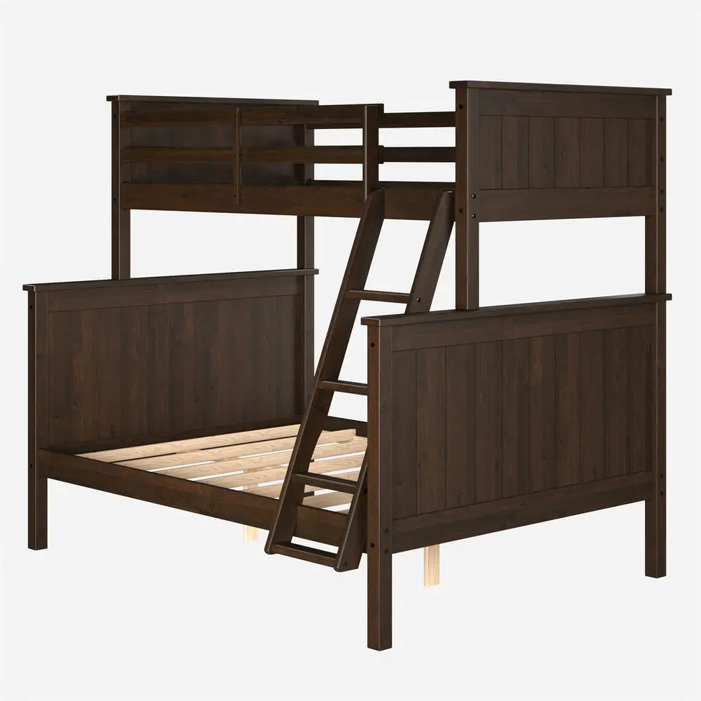 Leah Twin Over Full Bunk Bed Walnut