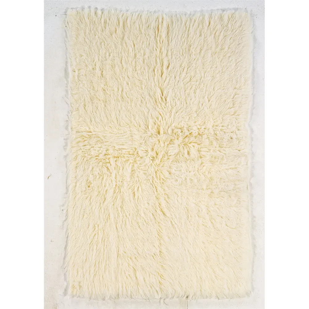 3A Flokati 2000gr Natural 9x12, Rug