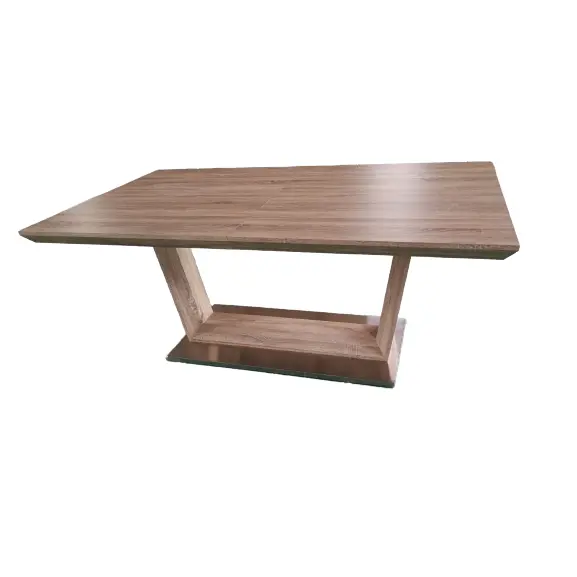 (71" - 94.5) Dining Table With Ss Base