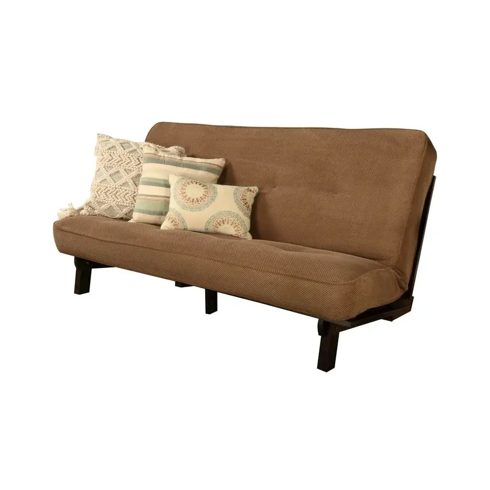 Carson Frame-Java Finish-Marmont Mocha Mattress